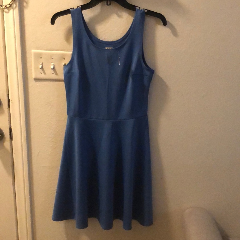 Blue dress